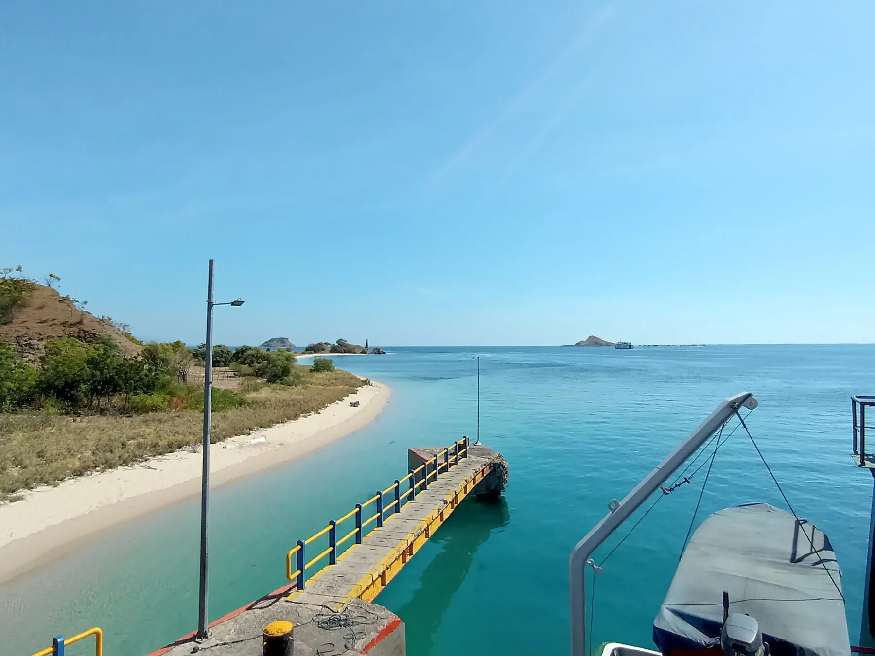 Poto Tano port, the western gateway to Sumbawa.