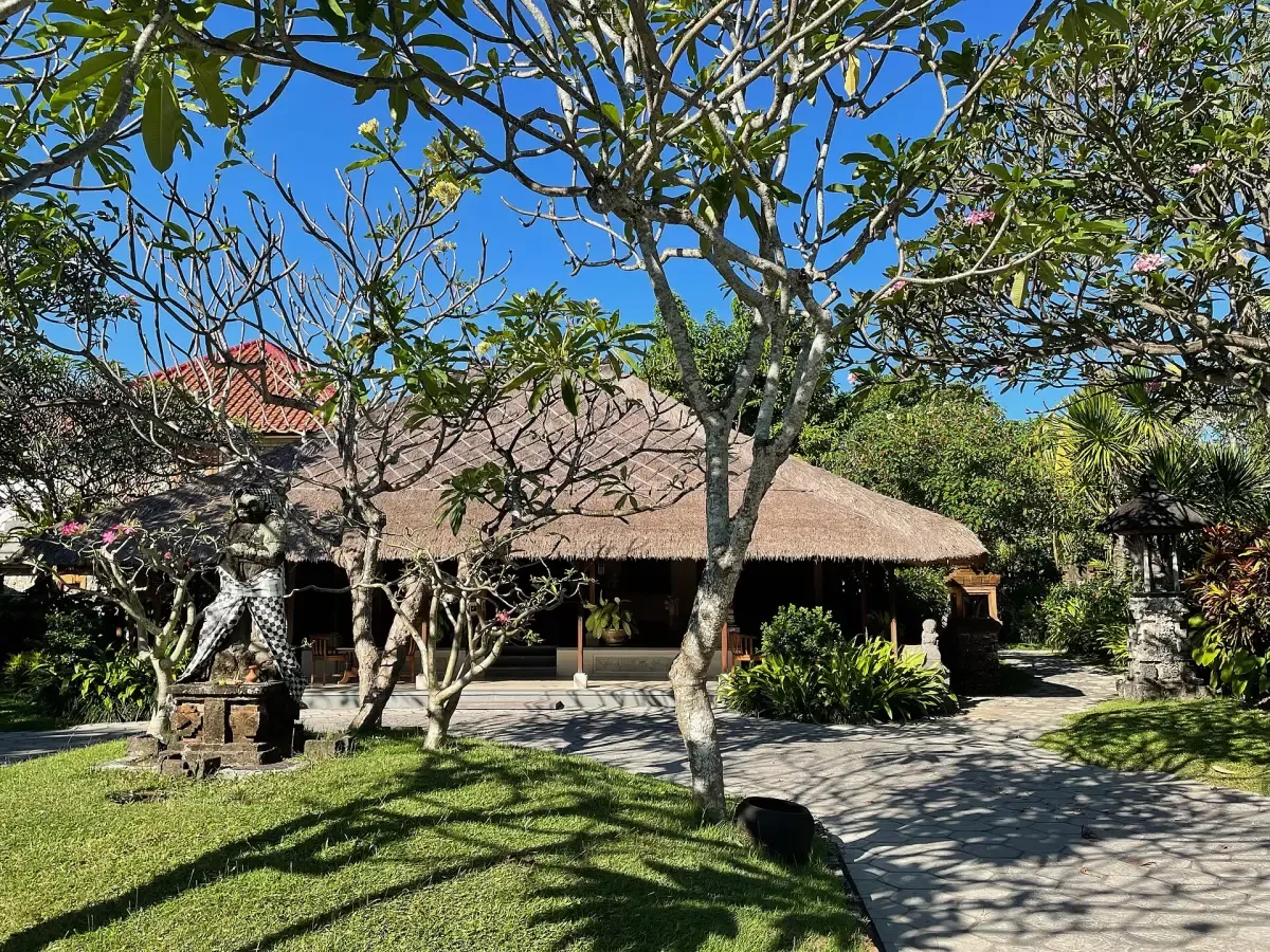 Tandjung Sari reception building in Sanur