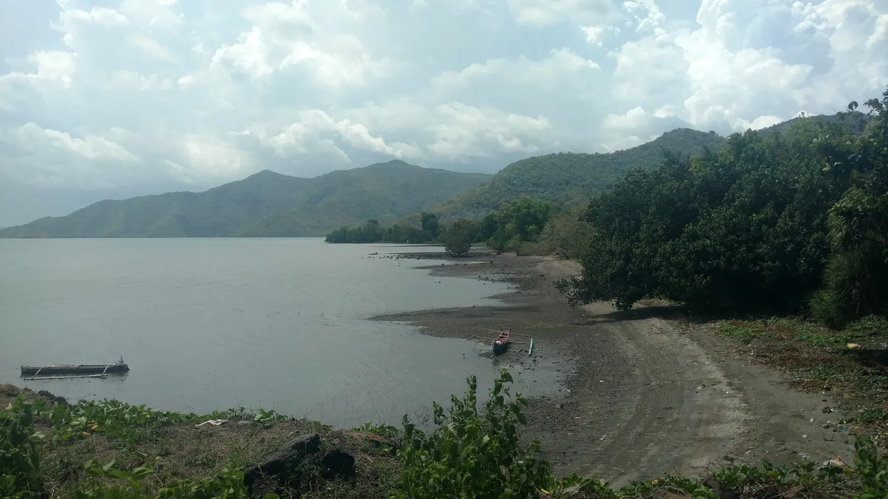 View from a warung in Sumbawa.